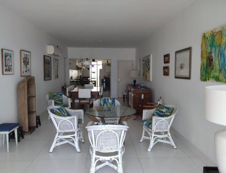 Apto De 3 Dorm De Frente Ao Mar 瓜鲁雅 外观 照片
