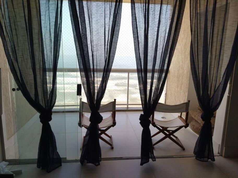 Apto De 3 Dorm De Frente Ao Mar 瓜鲁雅 外观 照片